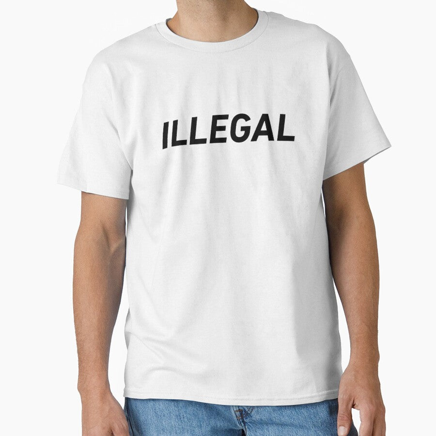 Illegal - simple inscription by Fun&Design
