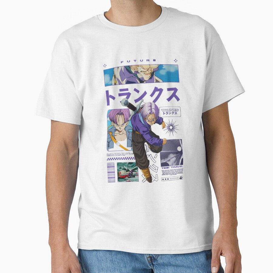 Future Warrior | Cyber Anime Poster with Sword and Time Travel Vibes by Artistic canvas store