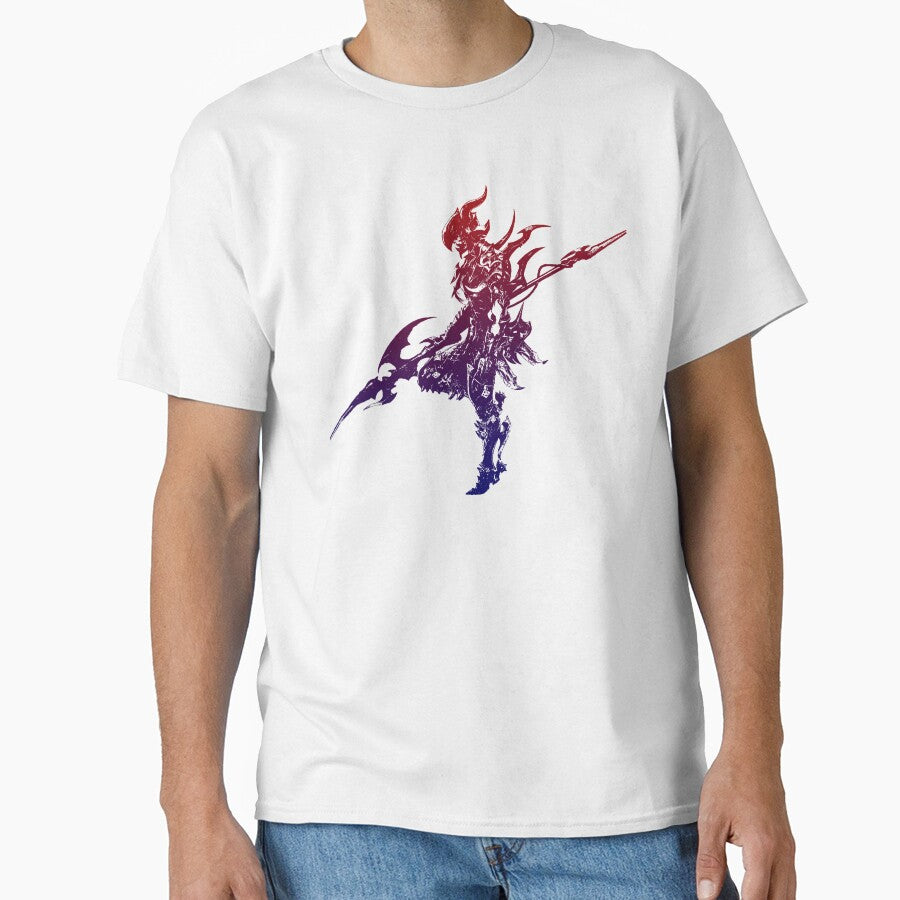 Final Fantasy Main Logo - Kain The Dragoon Silhouette by NEOFO