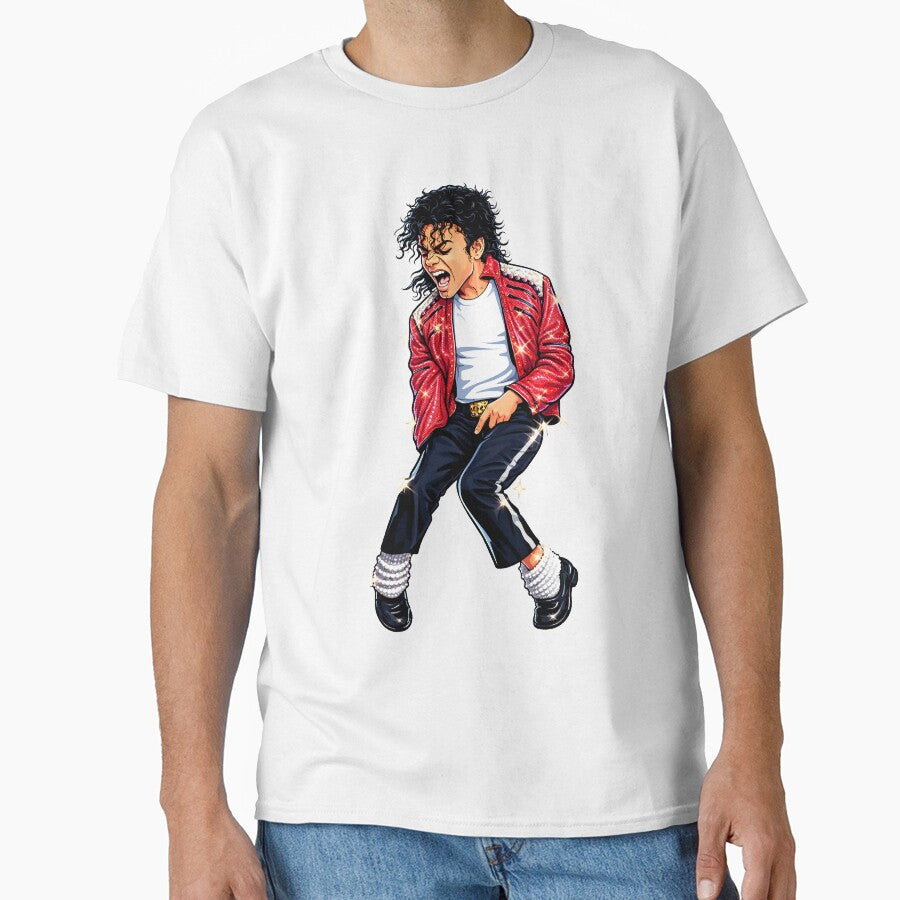 Michael Jackson in a dance pose by Imprearte