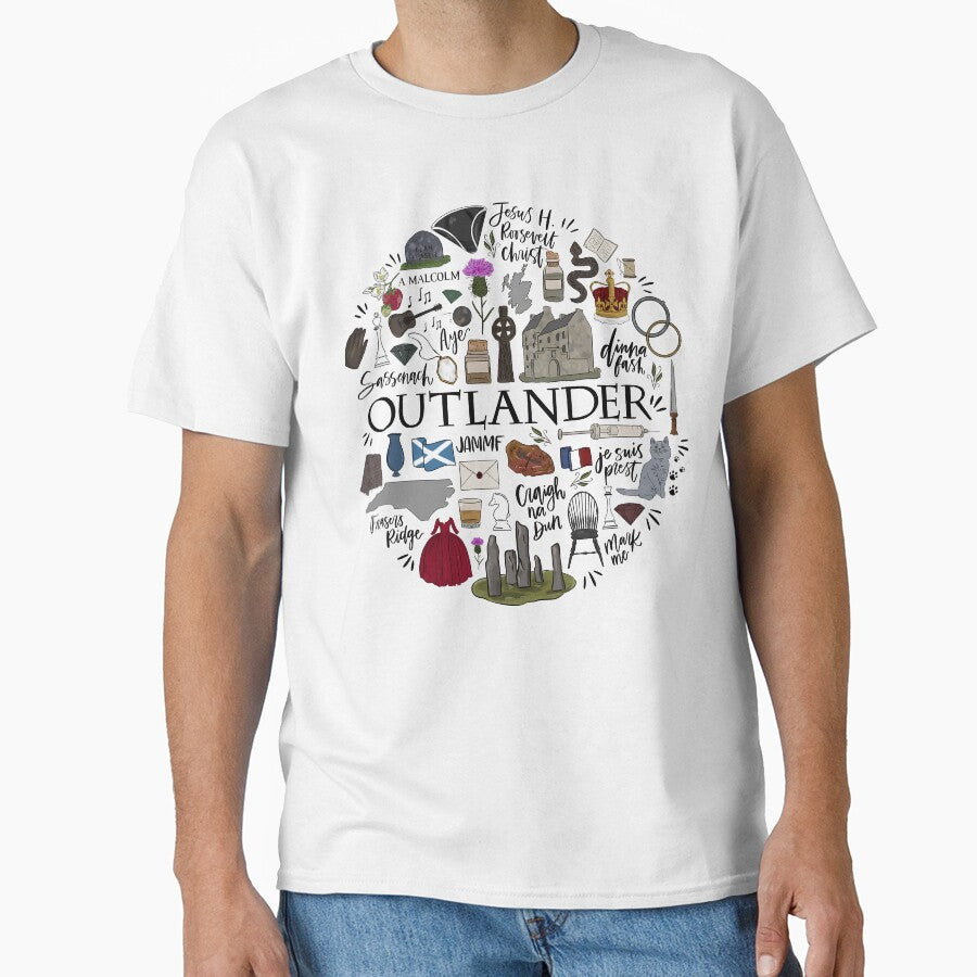 outlander shirt jamie and claire fraser Ireland popular by GCarlina