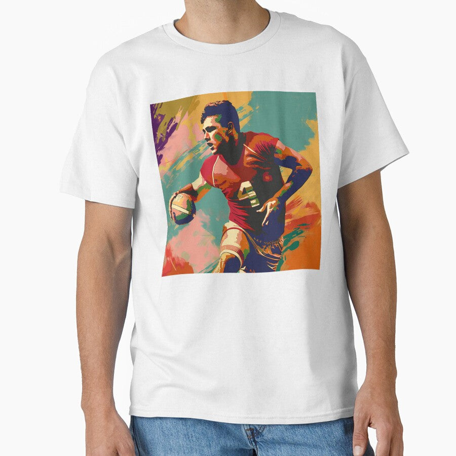 Footballer Pop Art 4 by AstroRisq