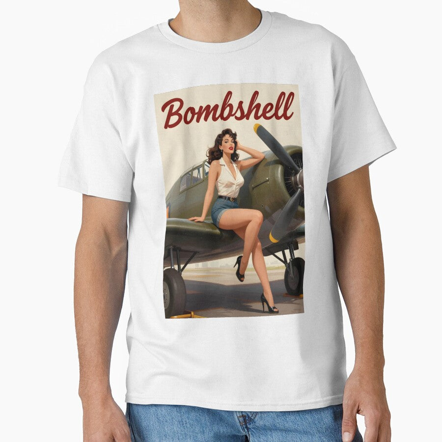 Vintage PinUp - Bombshell by AiFantasticArt