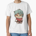 cute kawaii ninja cat with cute eyes by DunuStore
