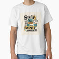 Style Is Self Expression Bold Quote by ForeverPrintsOK