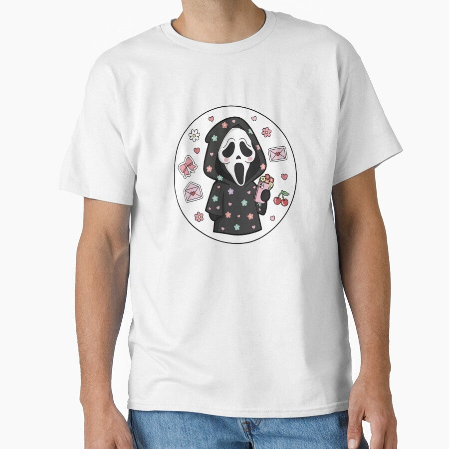 Spooky Cute Valentine Horror Kawaii Goth Design by jenelectra