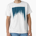 blue grunge splash downwards by LynksArts