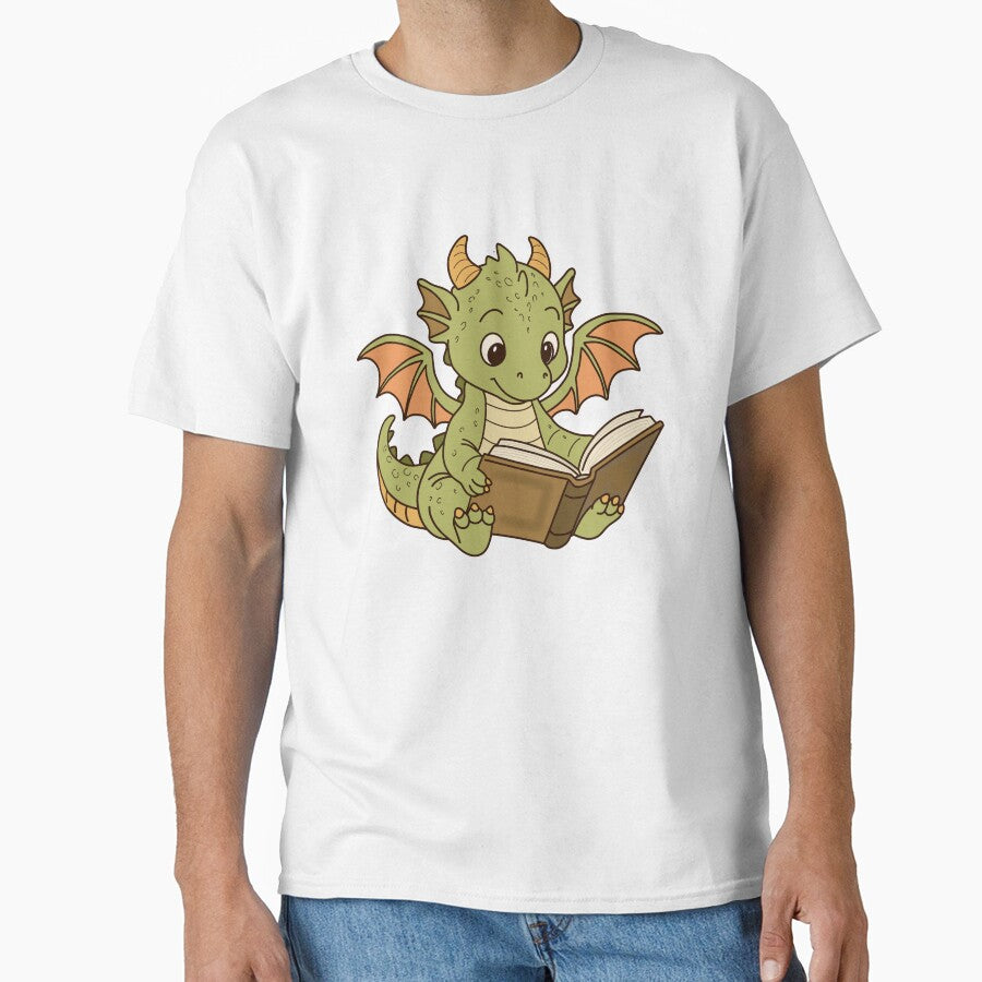 Dragon reading by Neadoodles