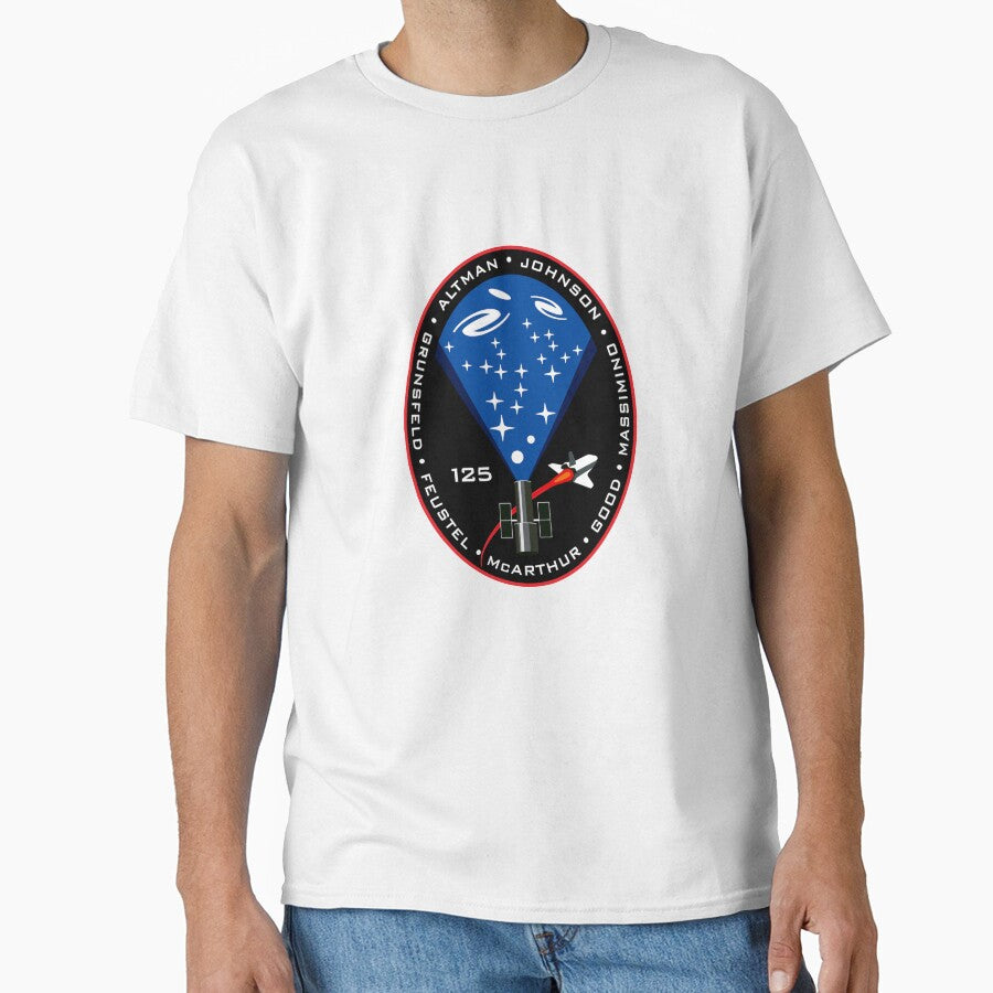 STS-125 Patch Insignia NASA Retro Style Vintage Emblem by kawrdesigns