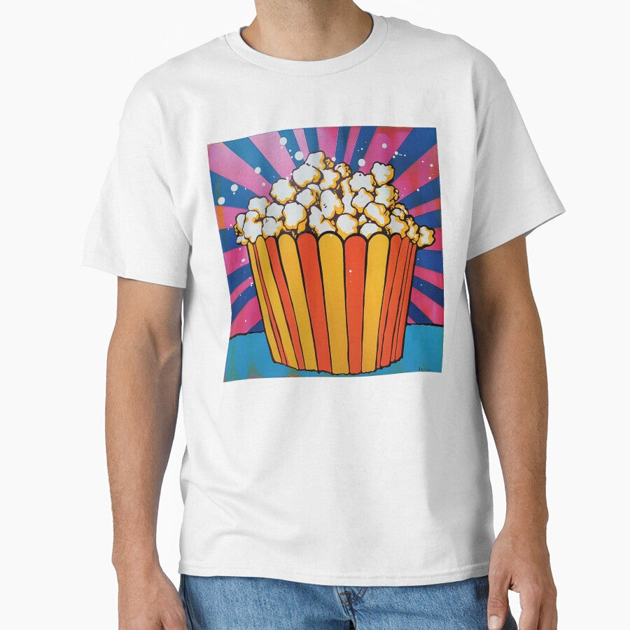 Movie Popcorn Pop Art 1 by AstroRisq