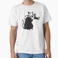Rat with camera - Banksy Graffiti by portokalis