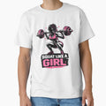 Squat Like a Girl – Women Fitness Motivation Design by Shopchid