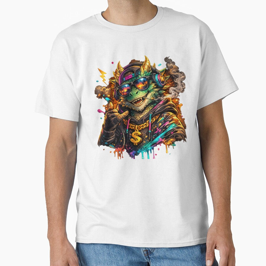 Urban Dragon King – Street Art Fire Vibes by SZ94Shop