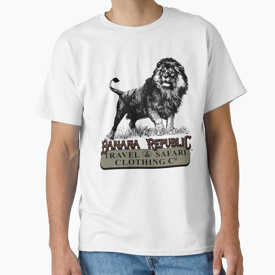 Vintage Banana Republic Travel n Safari Lion by WilliamMatta
