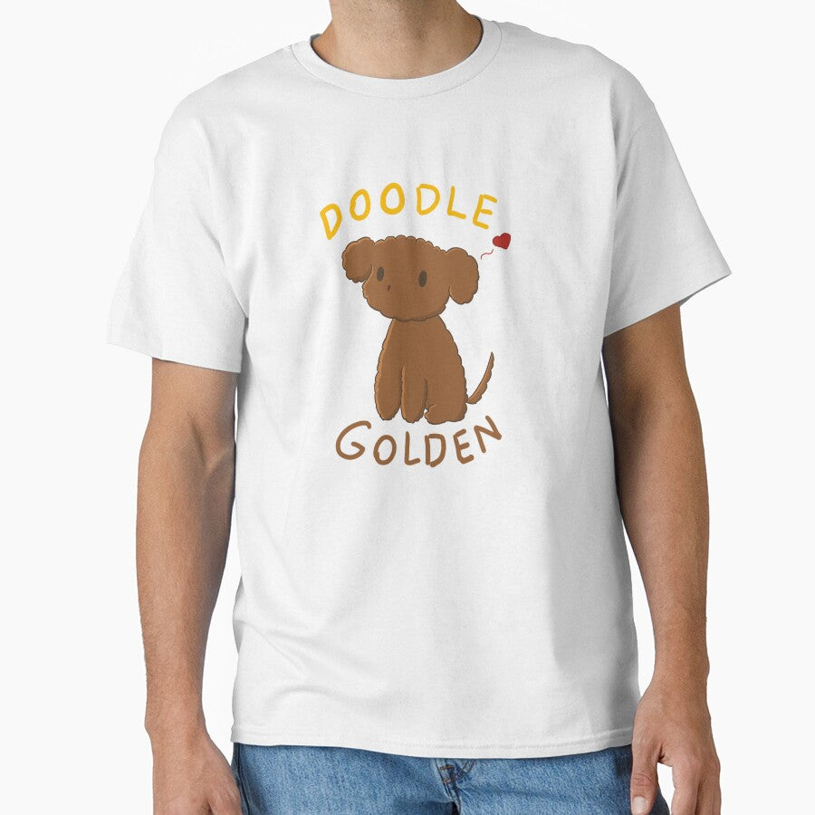 Golden Doodle but Doodle Golden by mochidough