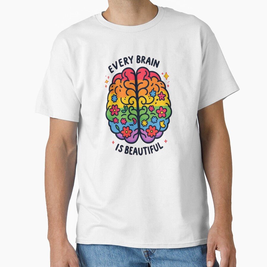 Every brain is beautiful by Vkinsify