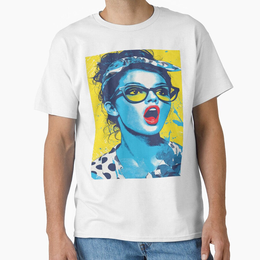 Pop Art Girl Style, Wall Art by NicolasGlowArt