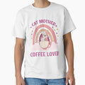 Cat Mother Coffee Lover - cat coffee lover - cat coffee quote by MOONINSPIRATION
