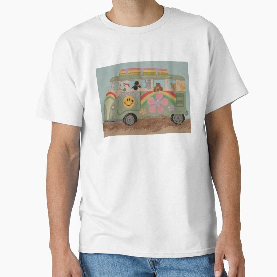 Poodles in Hippie Van by Squirreldumplings