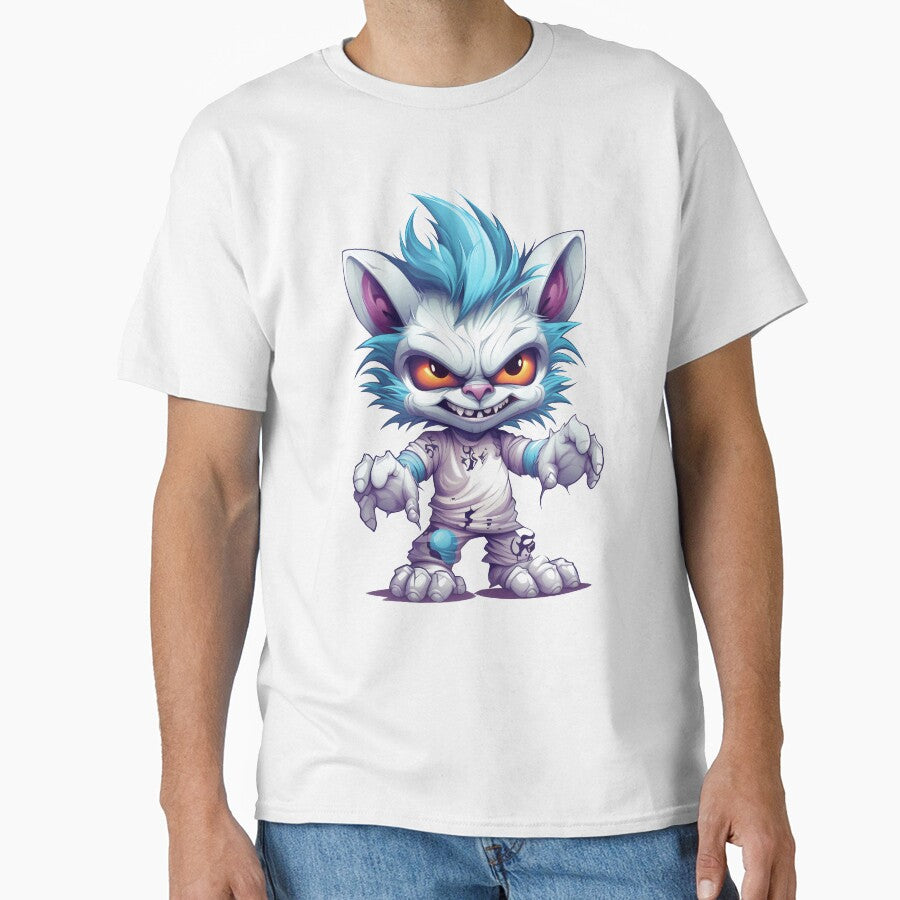 Cute Halloween Werewolf, T-Shirt, Sticker. by AndreyKENO