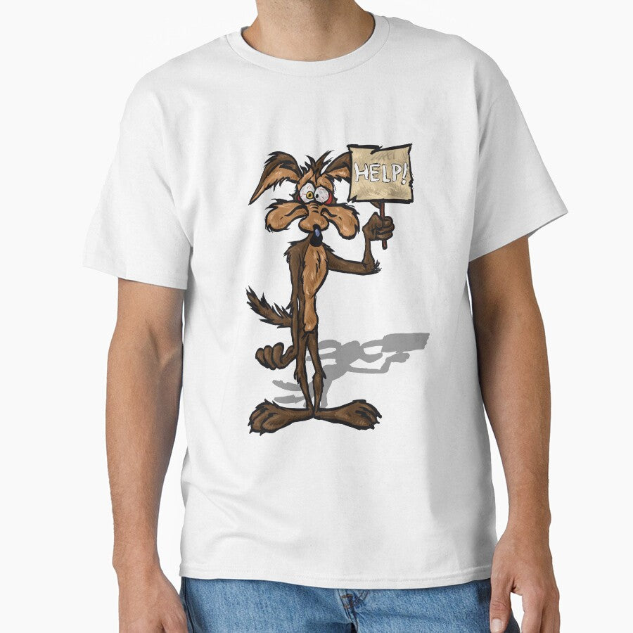 wile e coyote pop art print by ekraart