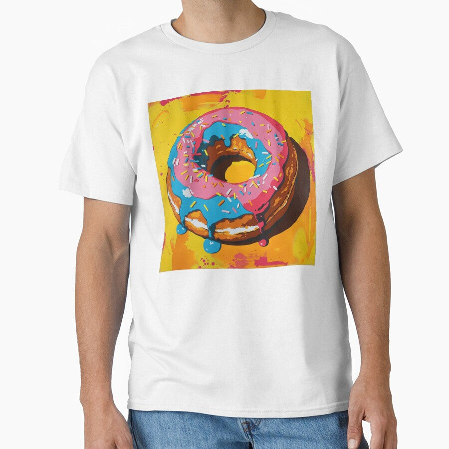 Iced Donut Pop Art 4 by AstroRisq