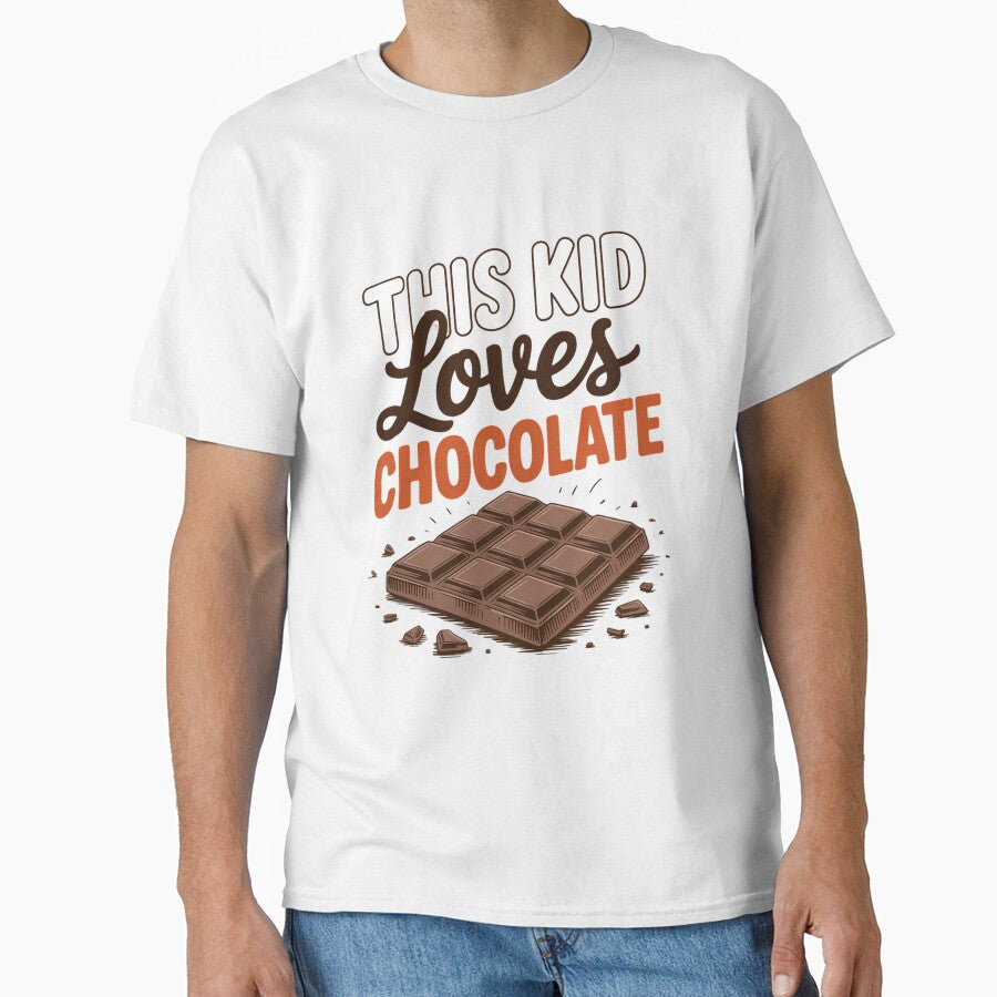 This Kid Loves Chocolate Fun Novelty Kids Food by EllenJast