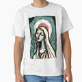 Virgin Mary in modern art style by zhanshi2009