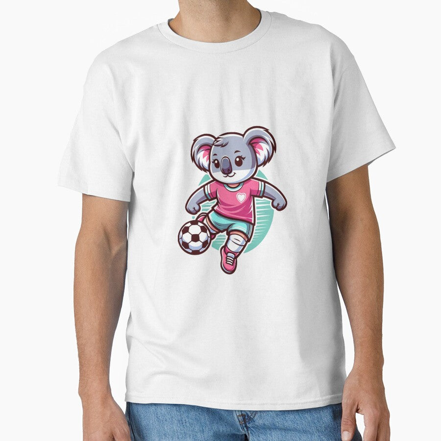 Girl Koala Playing Soccer Animal and Sports Lovers by KCFriends