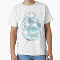 Airy Avarian Abstract - duck egg blue by Perrin Le Feuvre