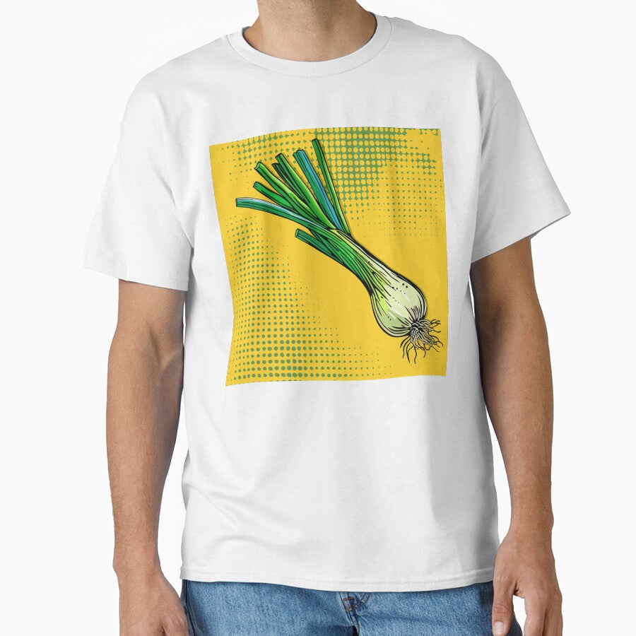 Spring Onion Pop Art 1 by AstroRisq