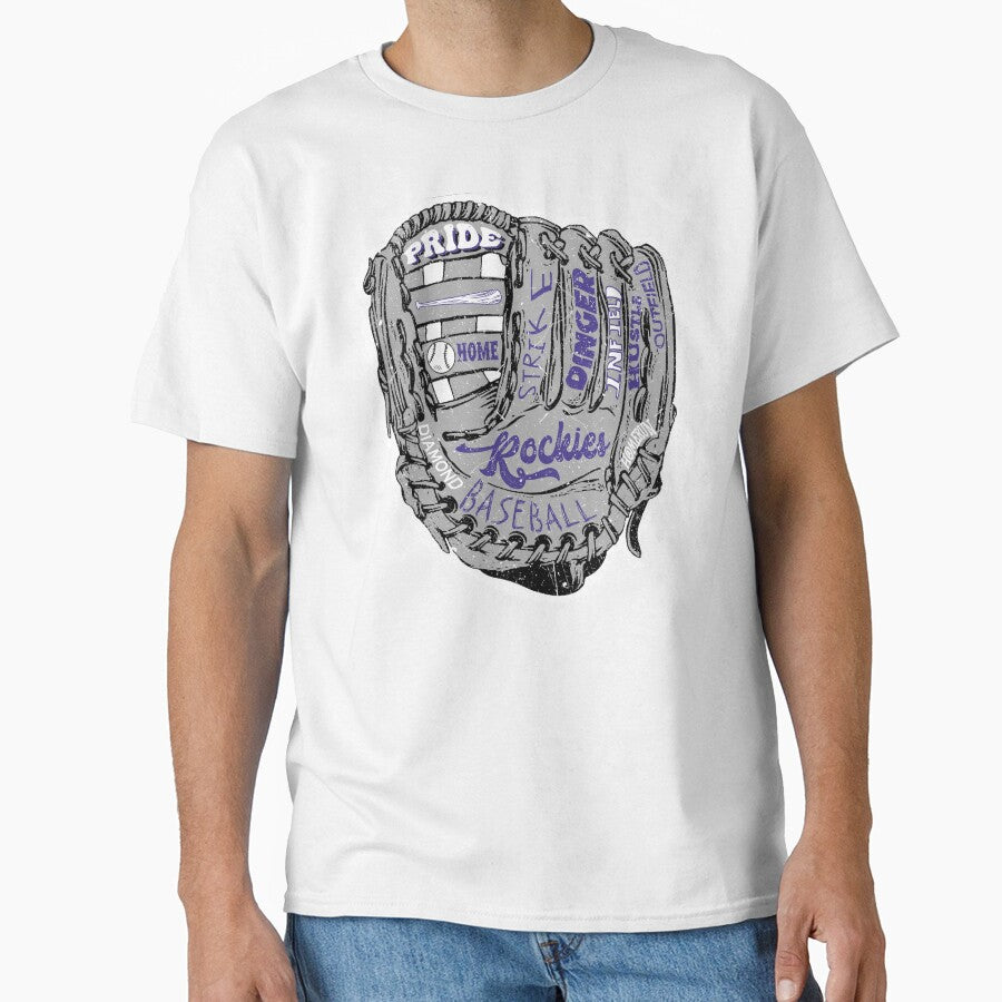Rockies Baseball Glove by JSelfdesigns80