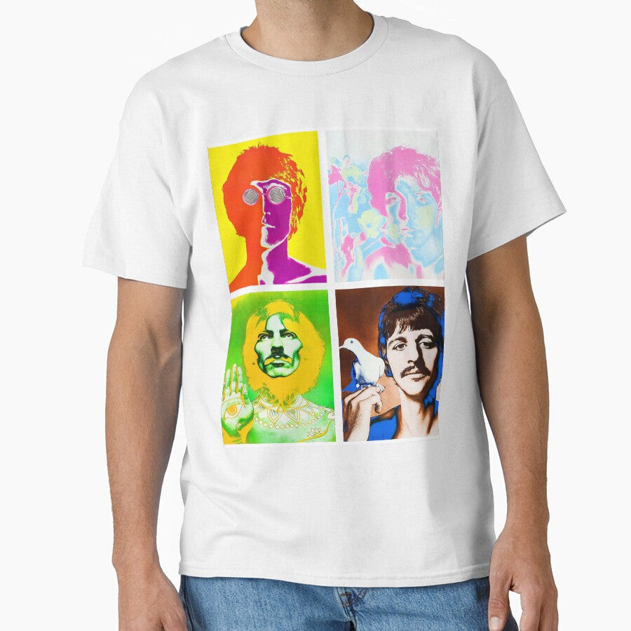 Beatles Ringo, Paul, George, John by SummerlandsArt