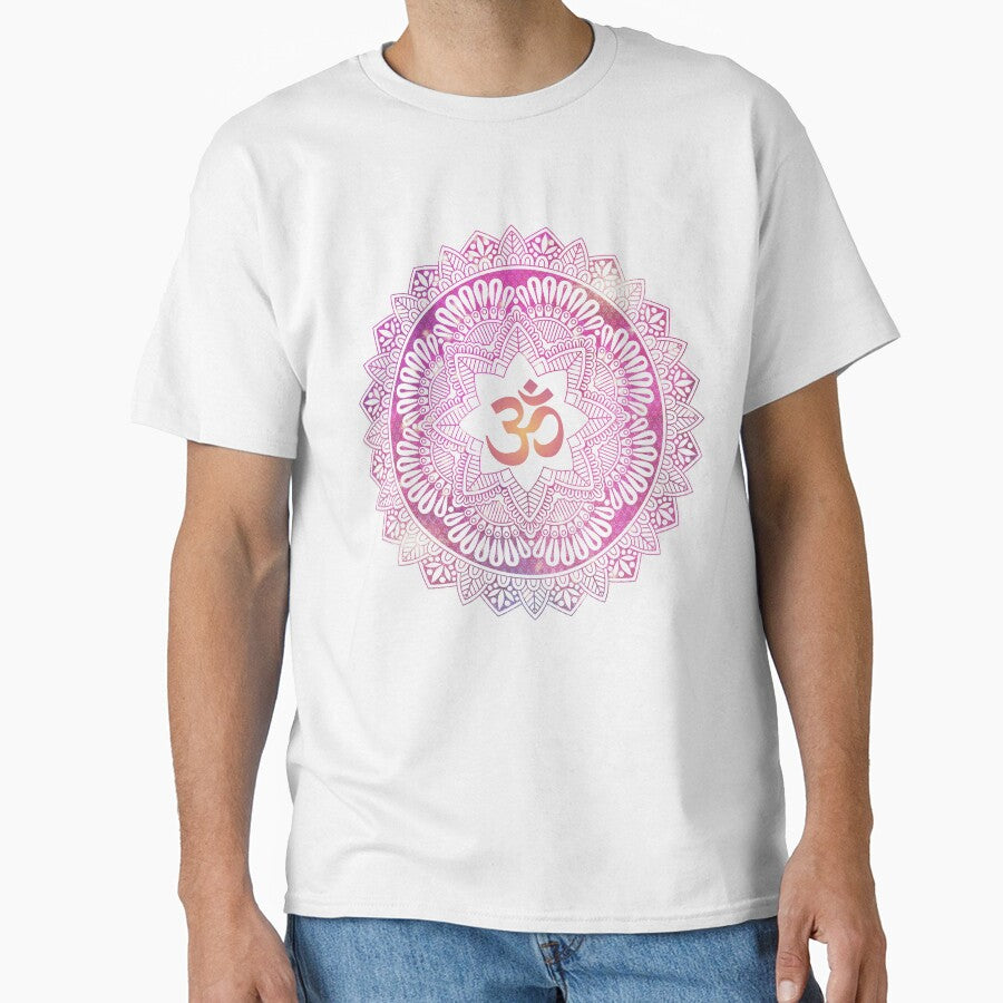 Mandala Om Pink 001 by vallass