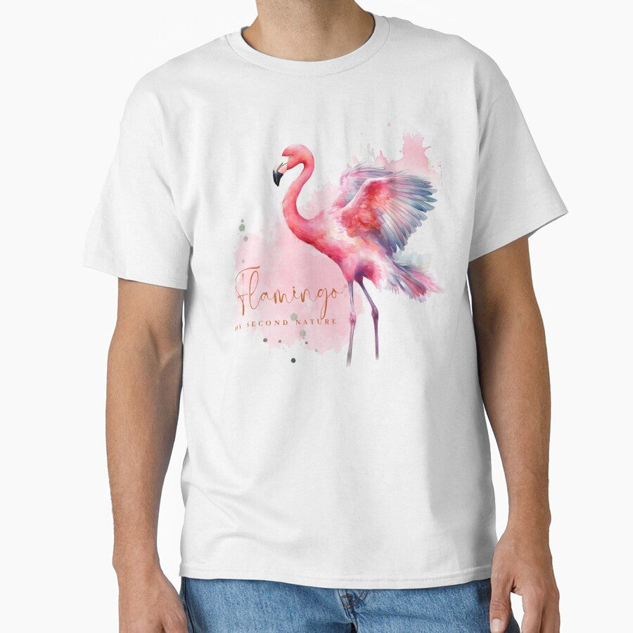 Pink Flamingo My Second Nature by Magnuna