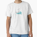 Longboarding surfing woman - minimalist design by Tropical Blood