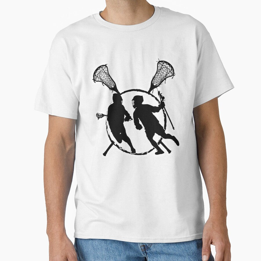 Lacrosse | Players in Circle with Crossed LAX Sticks by MYpngShop