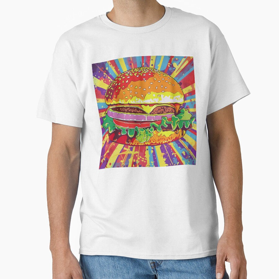 Hamburger Pop Art 2 by AstroRisq