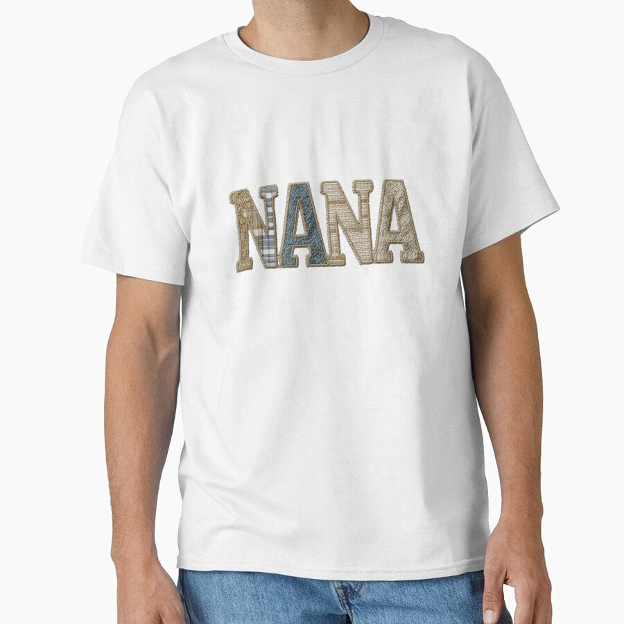 NANA – Rustic Patchwork Name by vividdigits