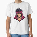 Anime Warrior Logo Minimal Clean Character Design by Animepopstudio