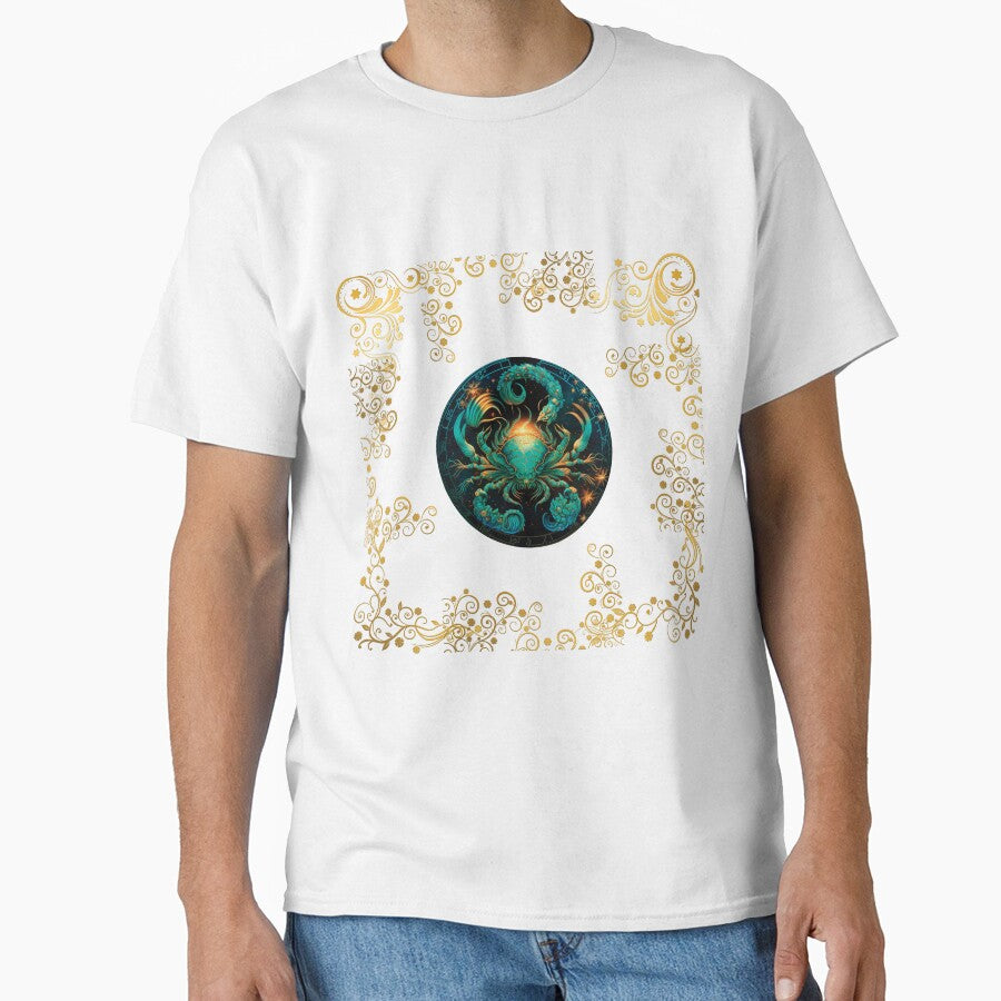 CANCER ZODIAC SIGN ON BLACK AND WITHOUT FONT by ORIGENcreate