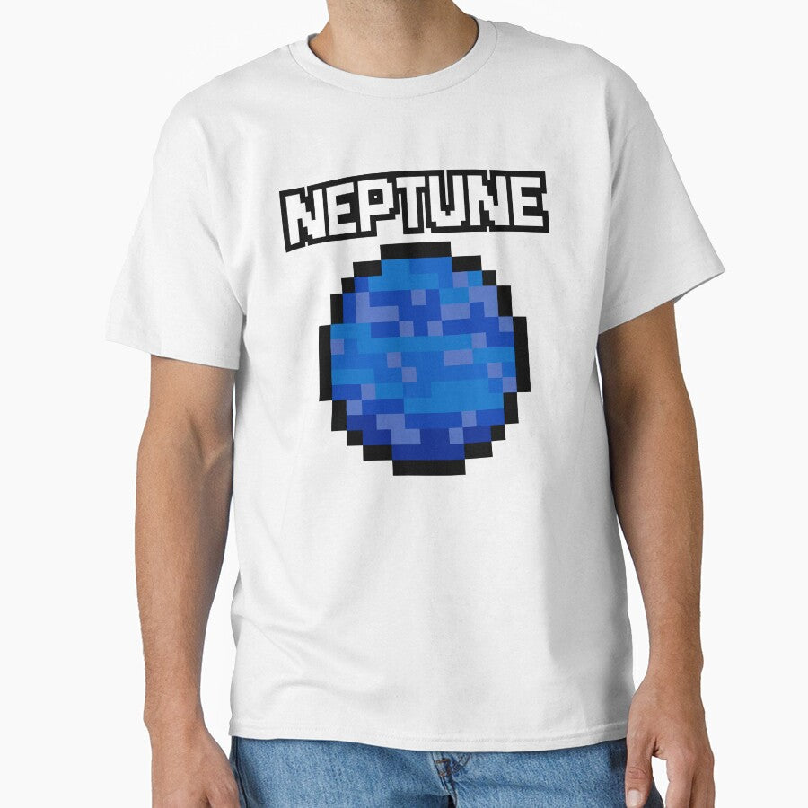 Pixel Art Neptune by E-engineering