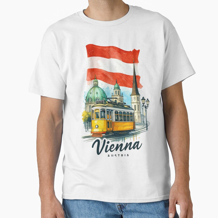 Vienna Austria Travel Art by ryanapples2