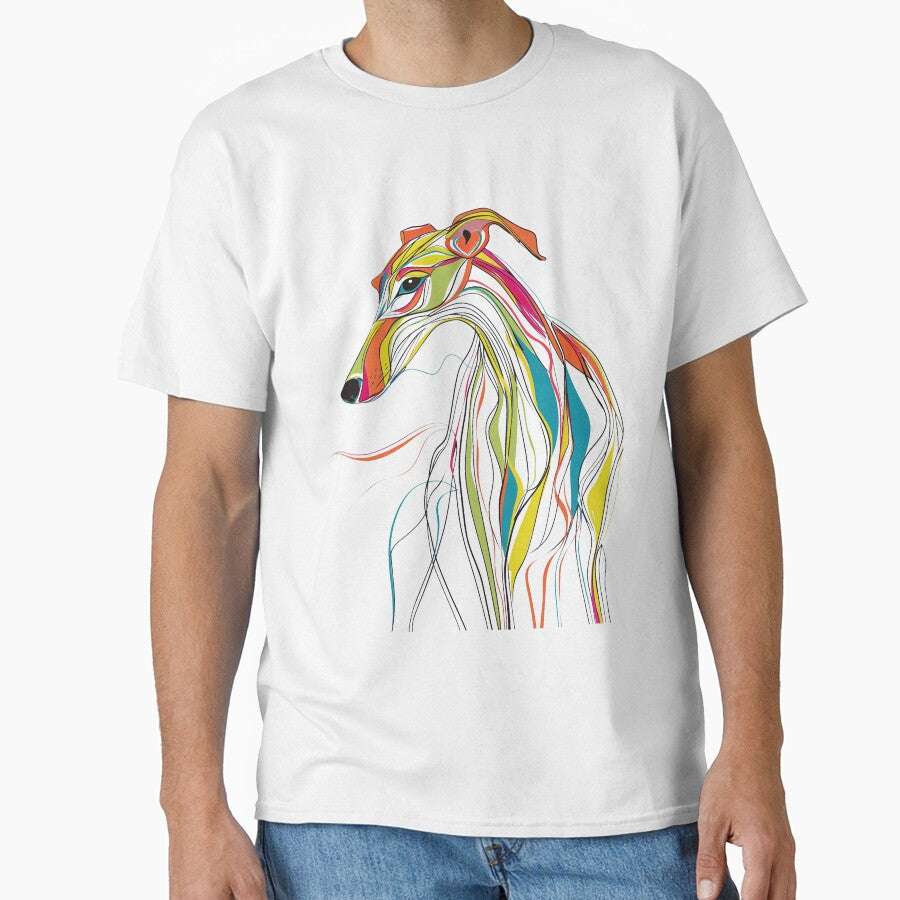 Colorful greyhound by aghnadarragh
