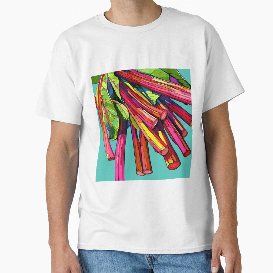 Rhubarb Pop Art 3 by AstroRisq