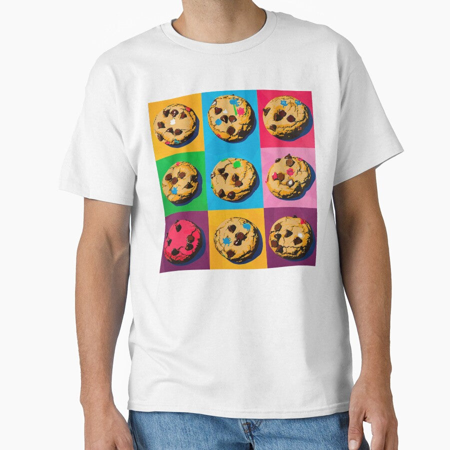 Chocolate Chip Cookies Pop Art 5 by AstroRisq