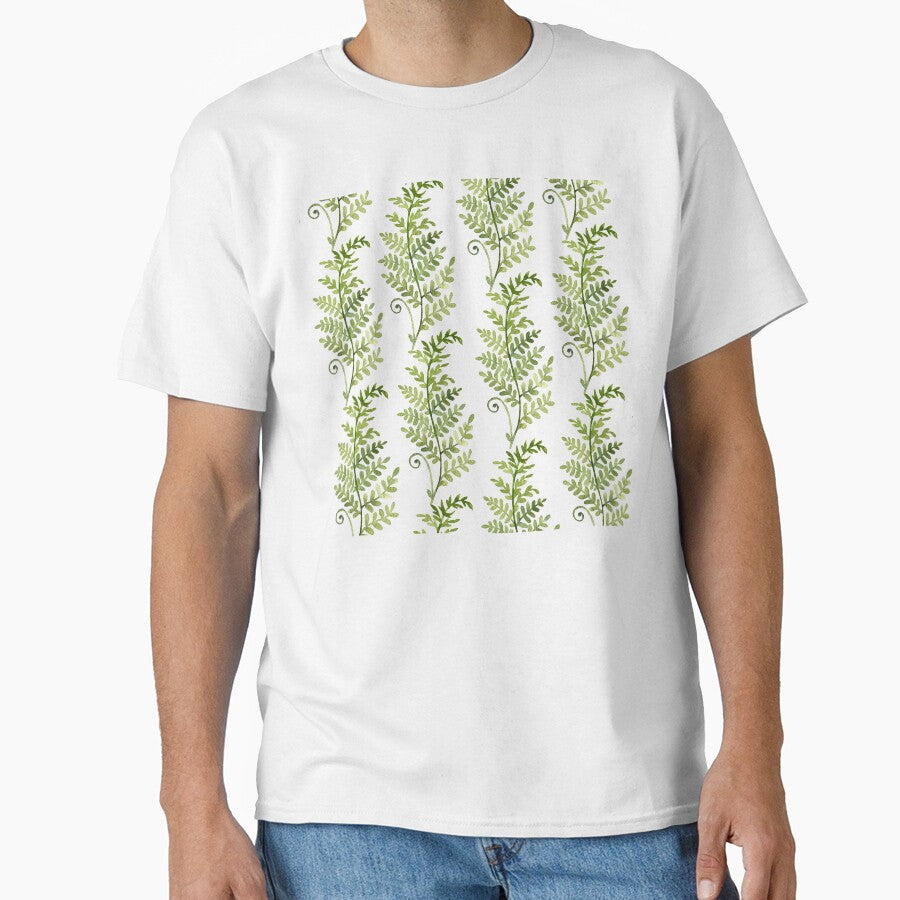 Watercolor Fern AOP by VirtualFaries