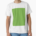 Plain Solid Color Medium Green Kiwi Green by mimihuang creations