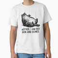 Mother, I Am But Skin and Bones Funny Cat by AnitaBice