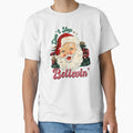 Don't Stop Believin Santa Christmas, Sublimation Santa Claus, Believe by TRIPPYPRINTS